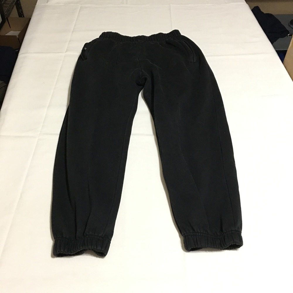 Yeezy Season 6 Sweatpants Mens Small Black Zipper Pockets Joggers